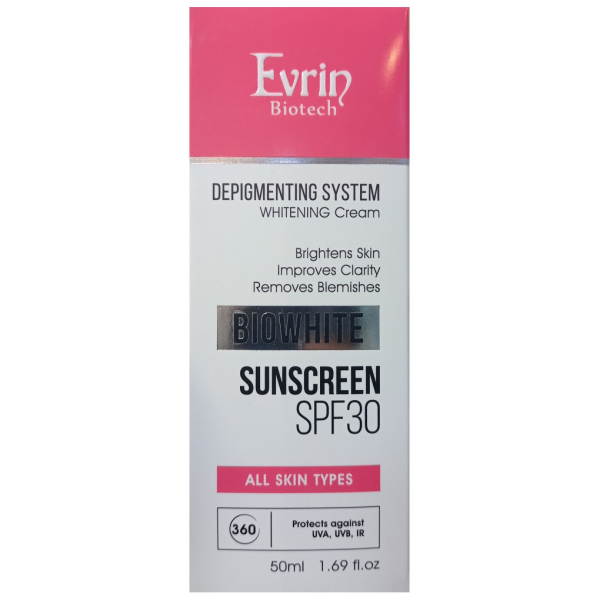 اورین کرم ضد آفتاب روشن کننده SPF30 بایووایت