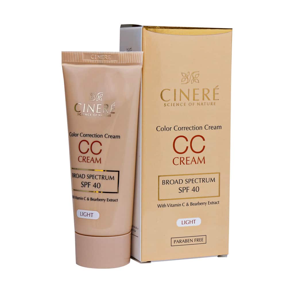 CC کرم سینره با SPF 40 حجم 40 میلی لیتر