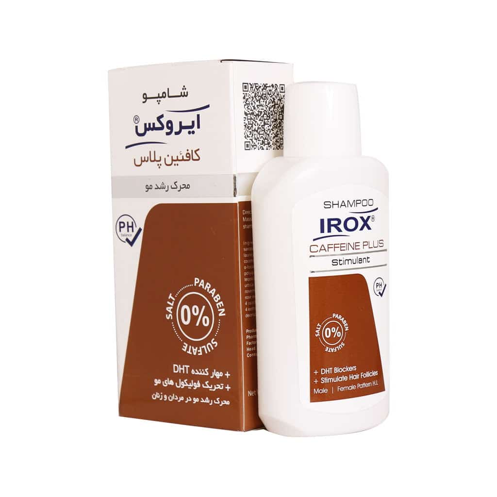 شامپو کافیین پلاس ایروکس