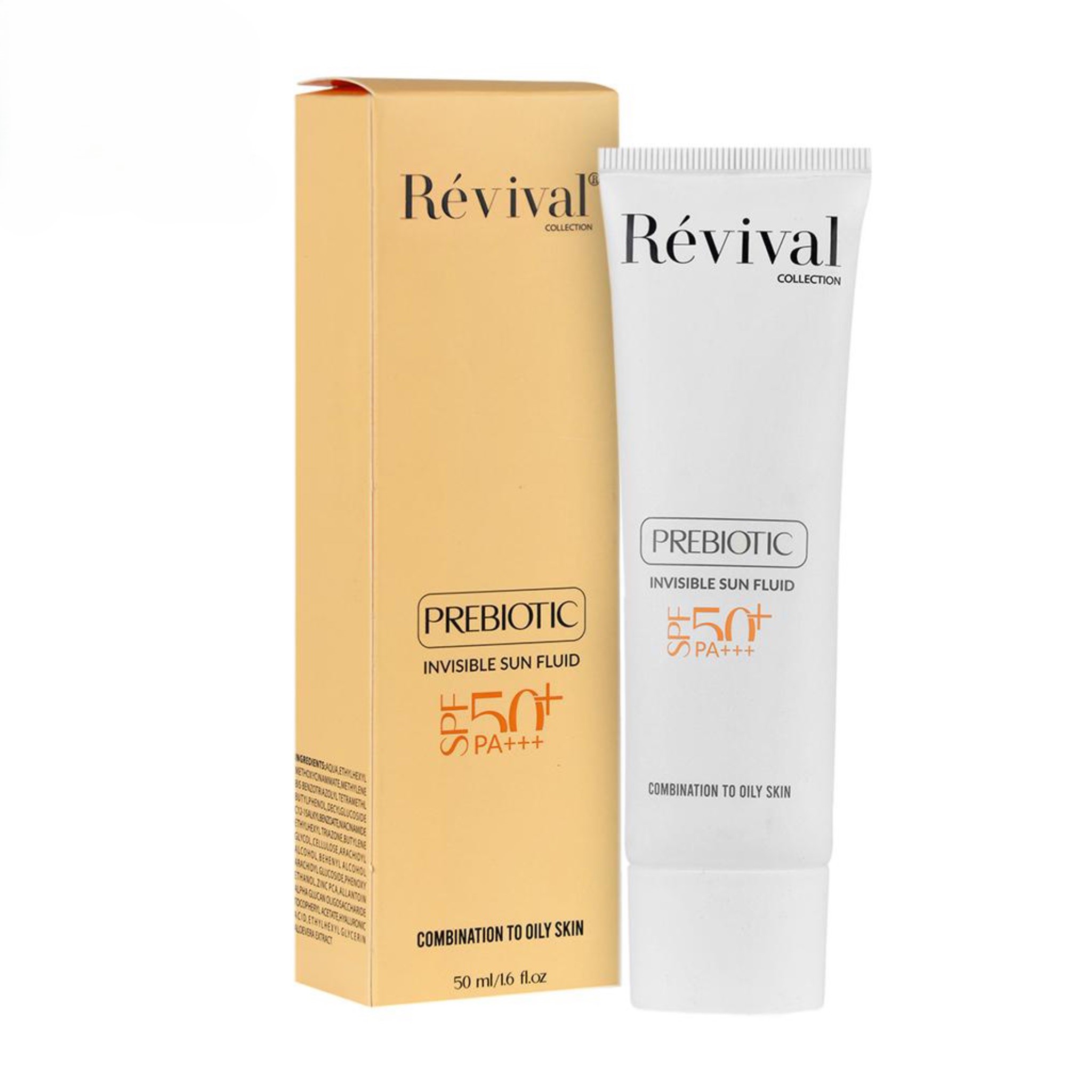 فلویید ضدآفتاب پروبیوتیک SPF50 پوست چرب رویوال