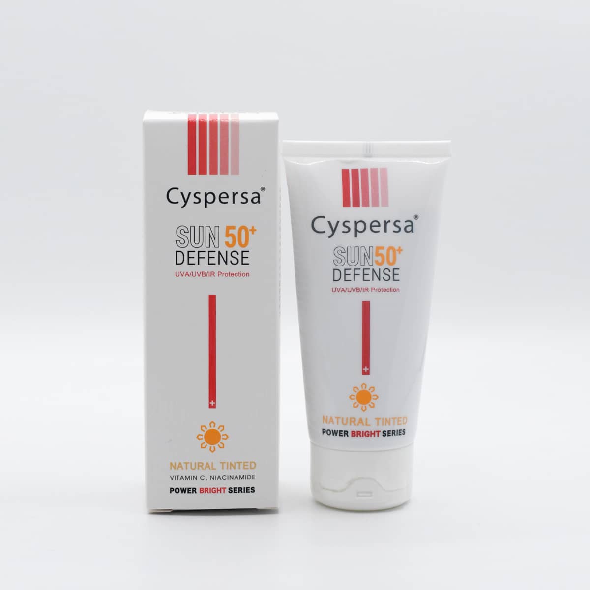 کرم ضد آفتاب رنگی روشن کننده سیسپرسا با SPF50 حجم 50 میلی لیتر