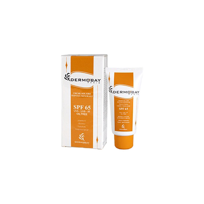 کرم ضدآفتاب بدون چربی رنگی بژ با SPF65 درموبای 50 میل