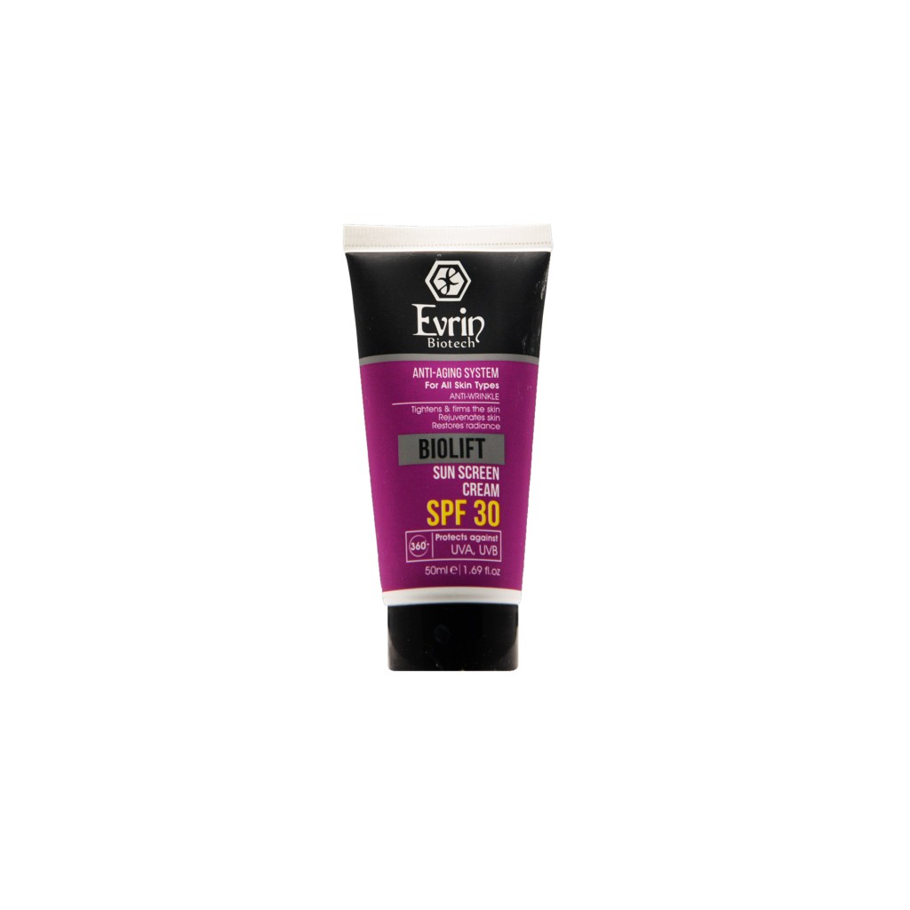 کرم ضد آفتاب ضد چروک SPF30 بایولیفت