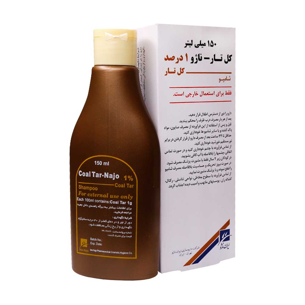 شامپو کل تار یک درصد