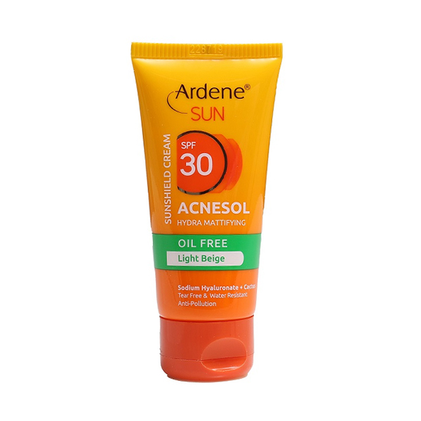 ضد آفتاب بژ روشن فاقد چربی SPF30 آردن