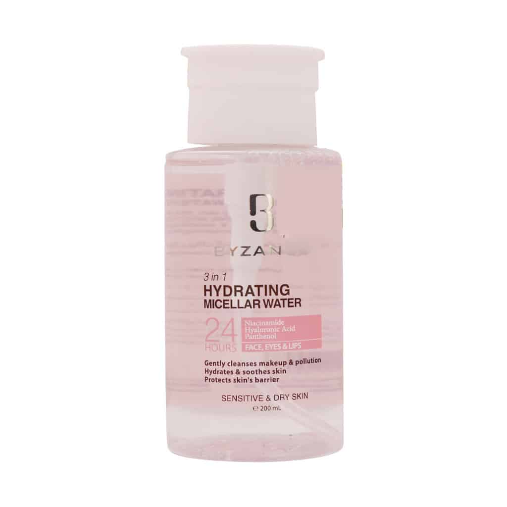 محلول پاک کننده و آبرسان بیزانس برای پوست خشک و حساس 200ml