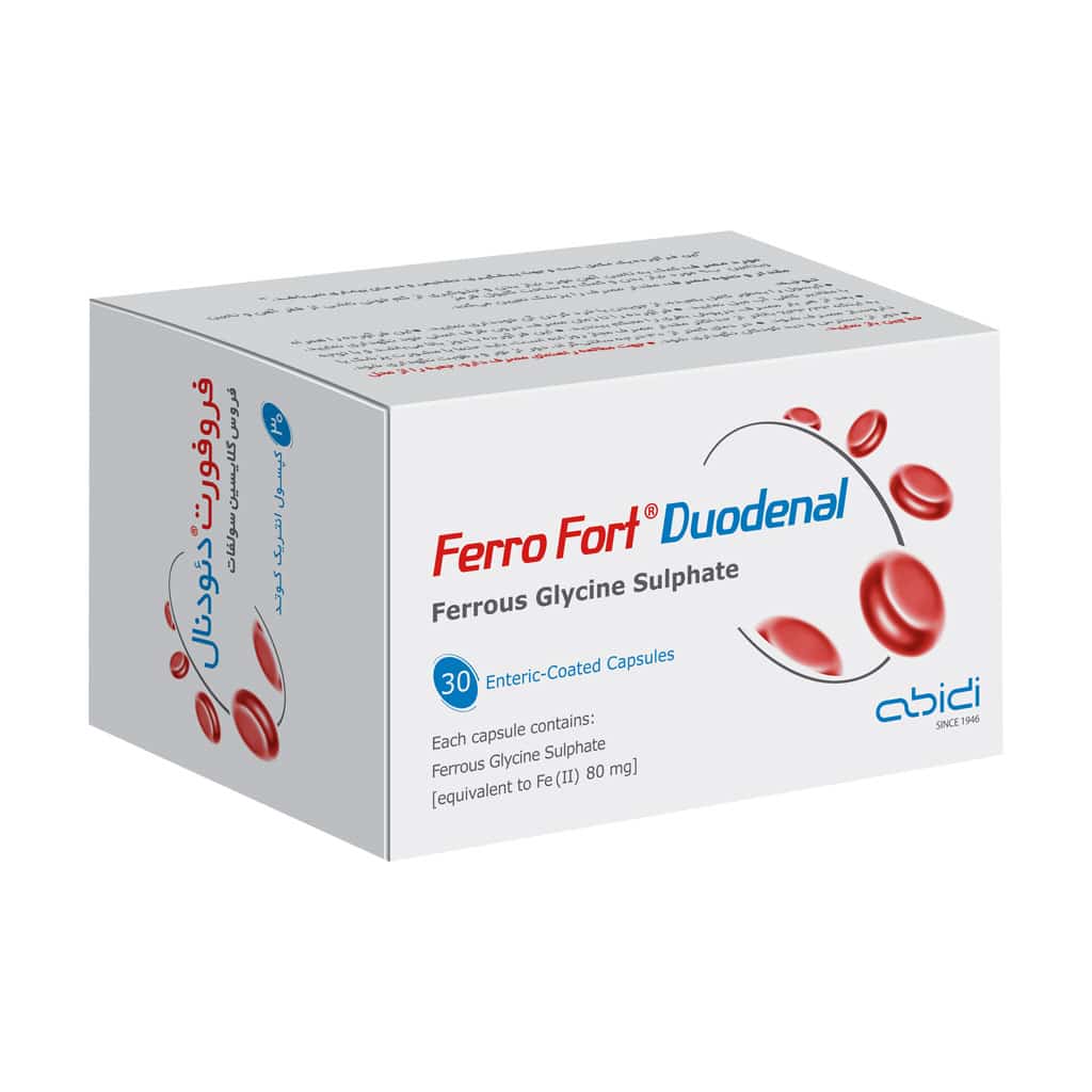 abidi ferro fort dodenal 30 cap