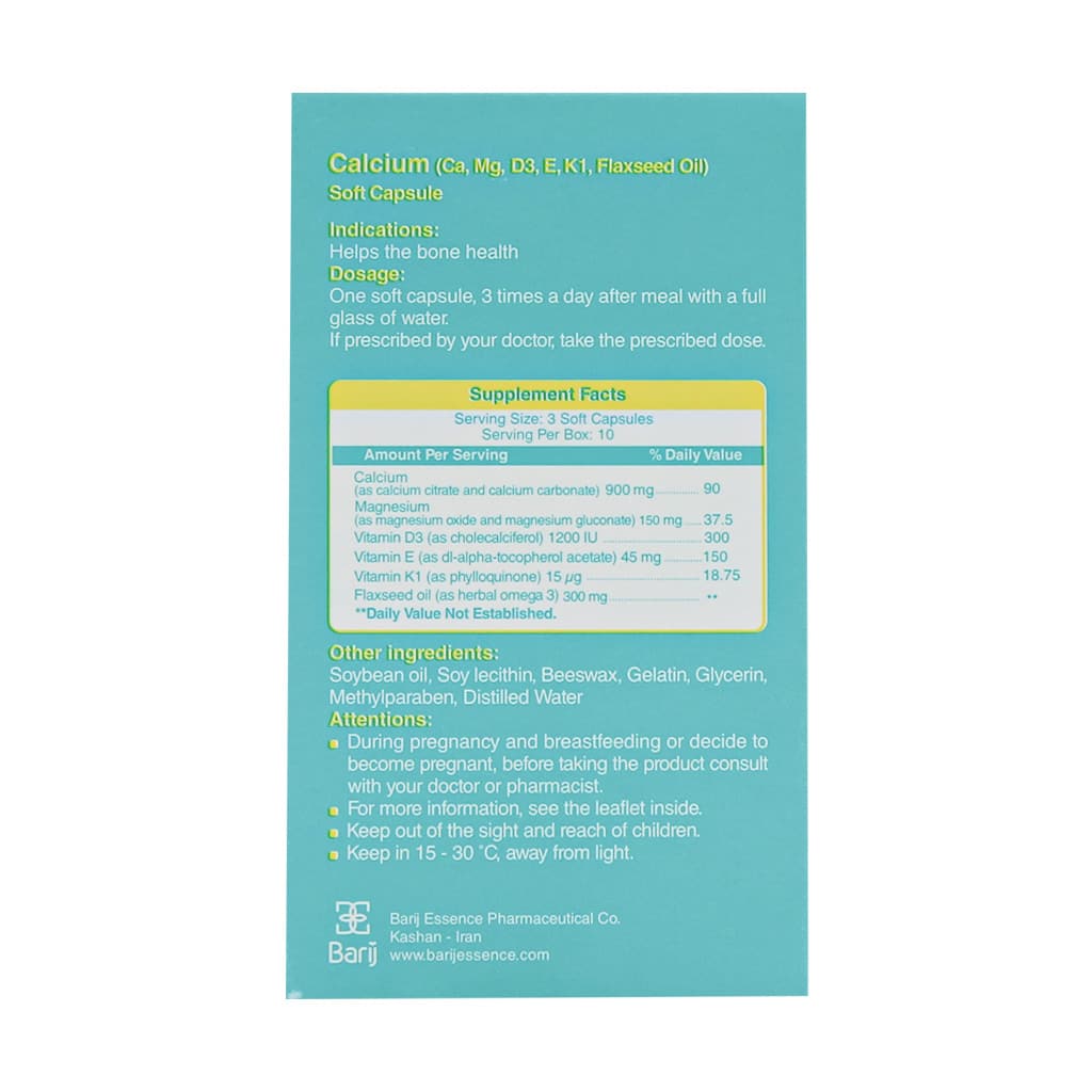 barivital calcium 30 soft capsul