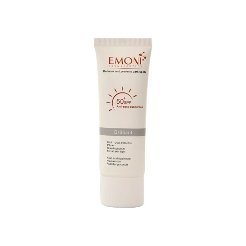 کرم ضد آفتاب ضد لک برلیانت SPF50امونی