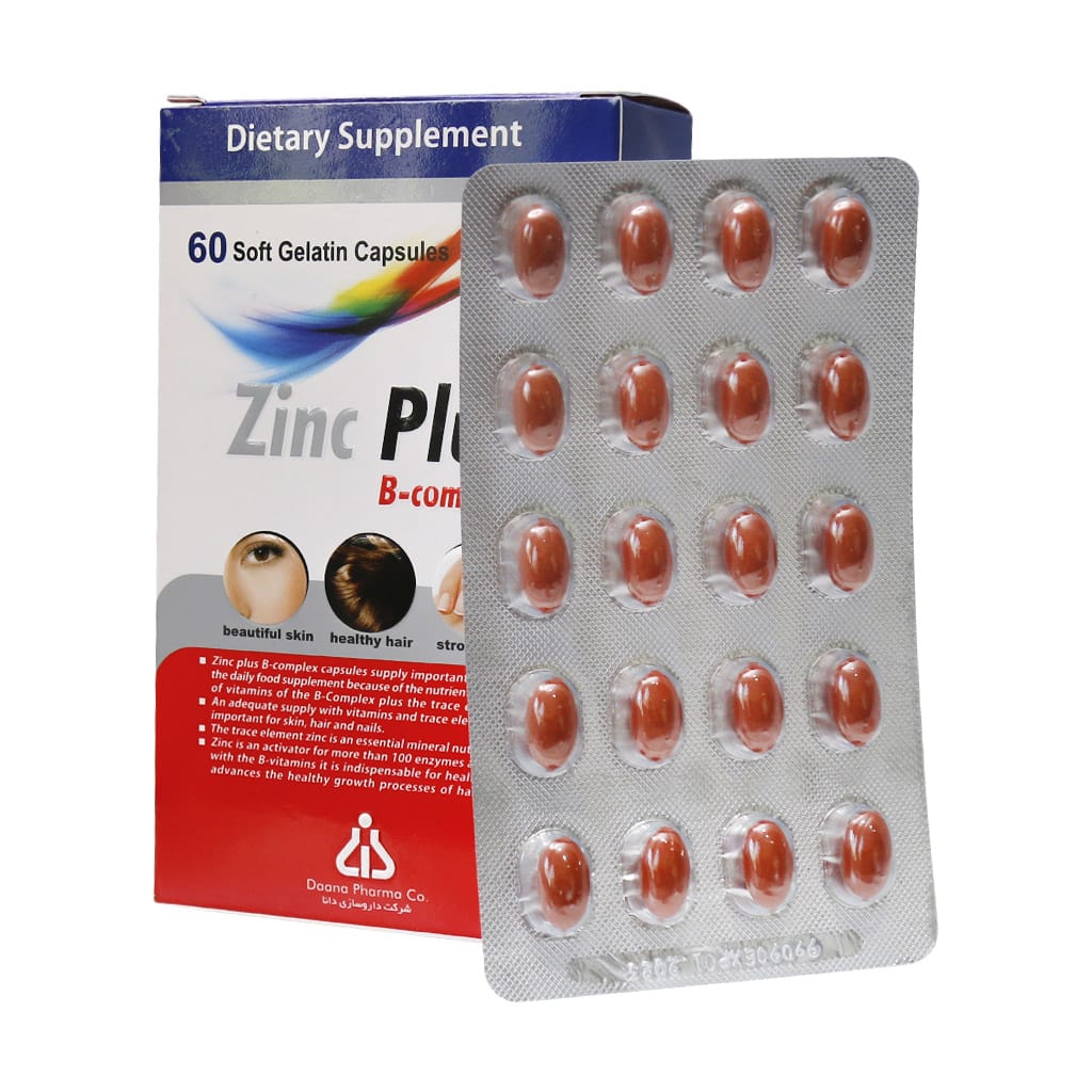 dana zinc plus 10 mg b complex caps