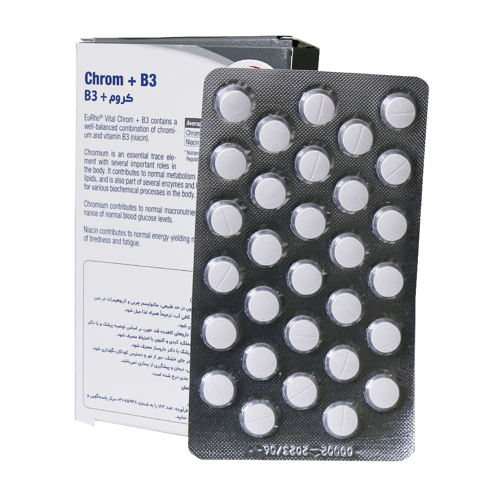 eurho vital chrom and vitamin b3 60