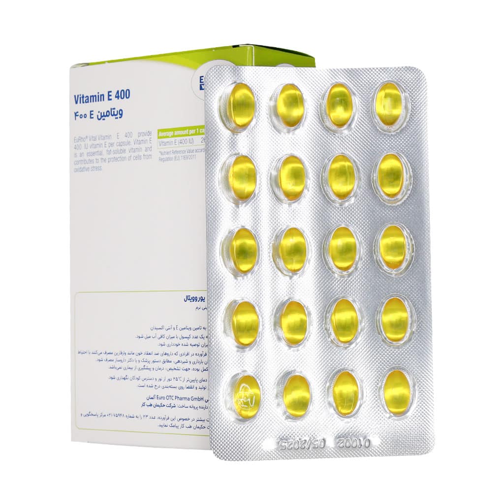 eurho vital vitamin e 400 iu 60 capsules