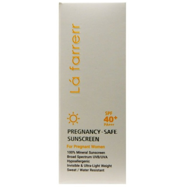 کرم ضد آفتاب بارداری SPF40 (بی رنگ)