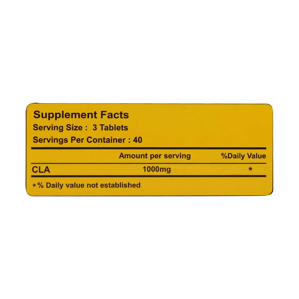genestar cla 120 tabs