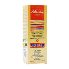 کرم ضد آفتاب فاقد چربی SPF 30 آدنایس 100 میلی لیتر
