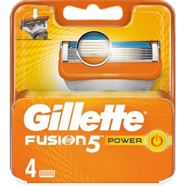 تیغ یدک ژیلت  fusion5 power بسته 4 عددی