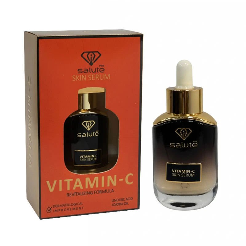 سرم روشن کننده پوست سالوته پرو مدل VITAMIN - C سازگار با انوع پوست حجم 30میلی لیتر