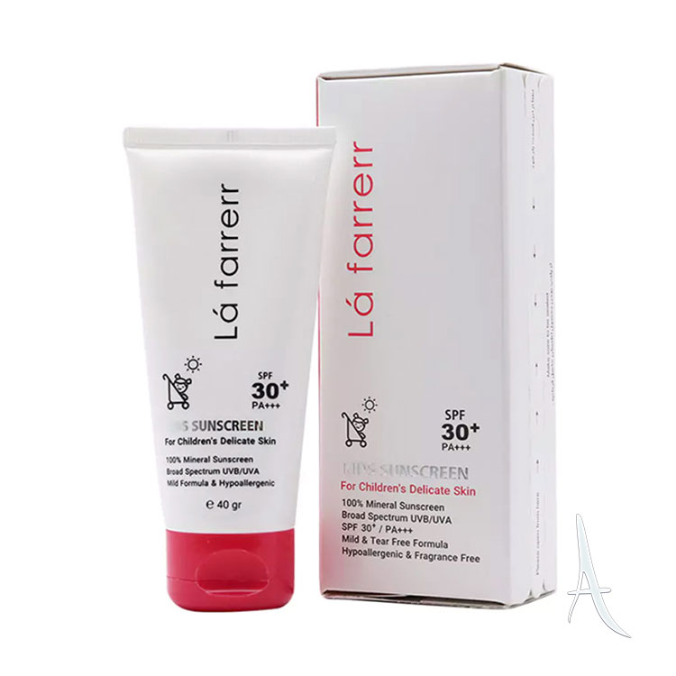 کرم ضد آفتاب کودکان SPF30 دخترانه لافارر