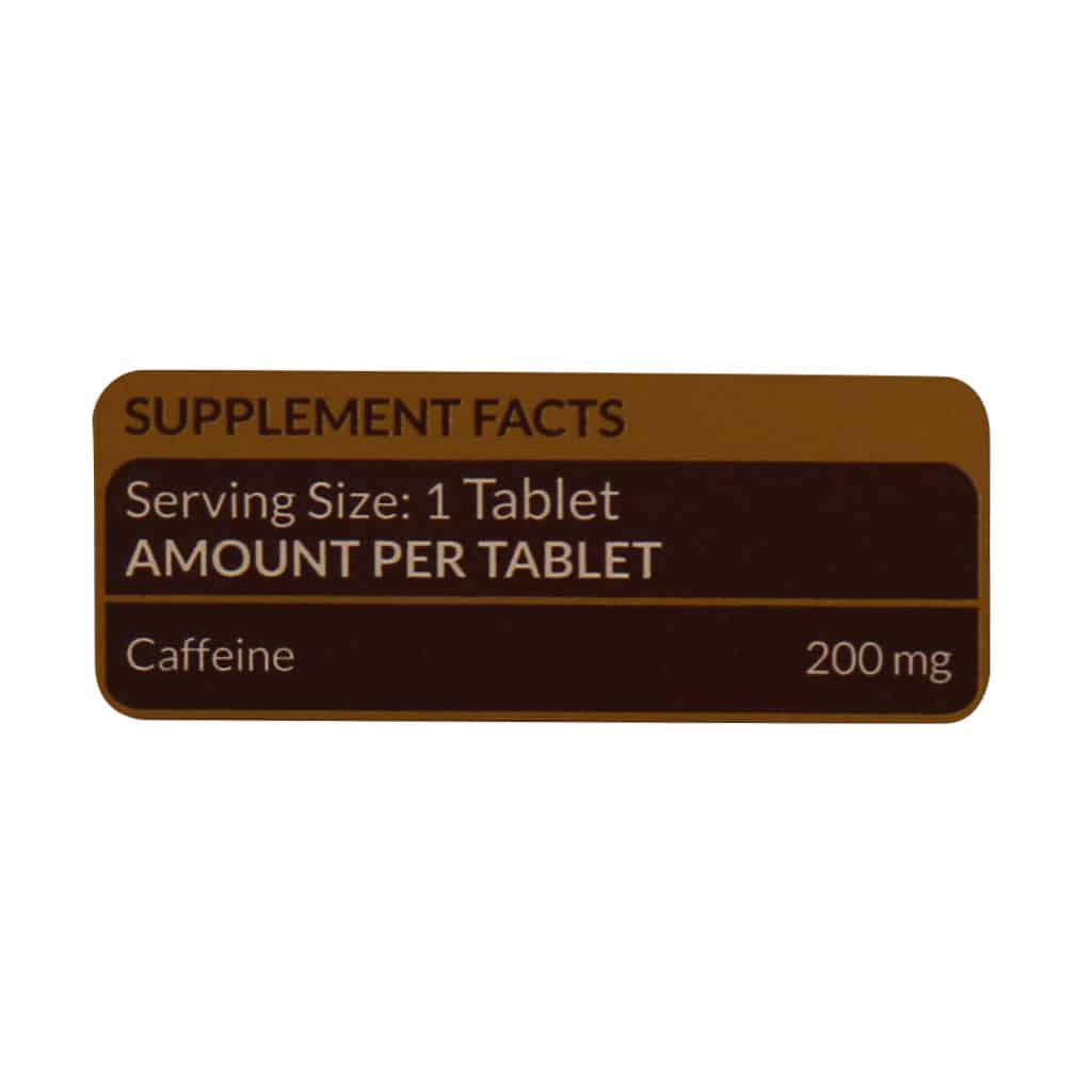 natures plenty caffe 200 mg 60 tabs