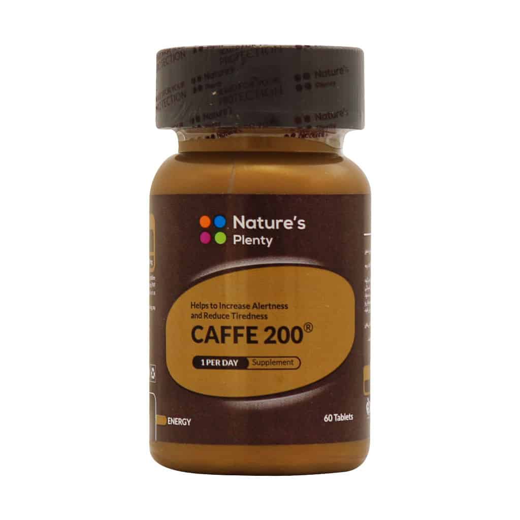 natures plenty caffe 200 mg 60
