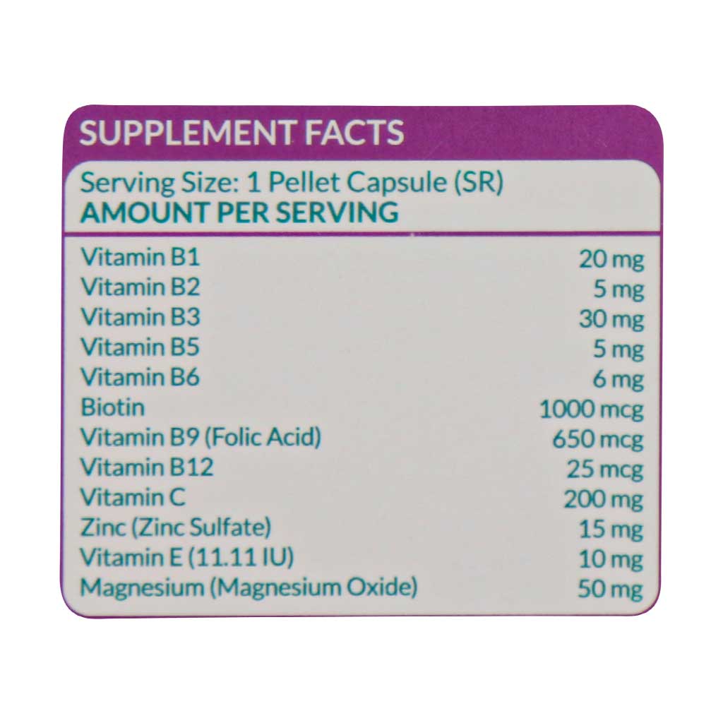 natures plenty zinc b complex capsules