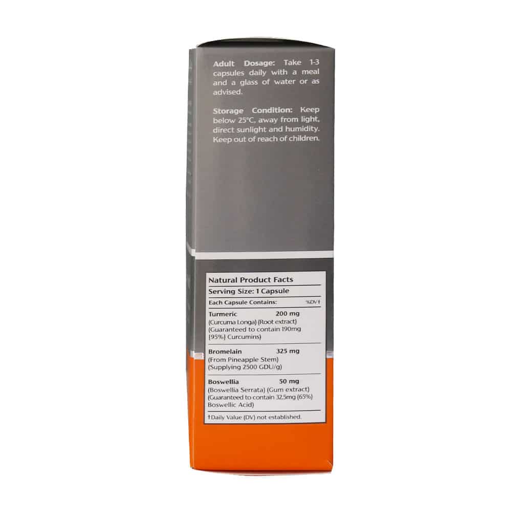 nutrax inflamaid 30 cap