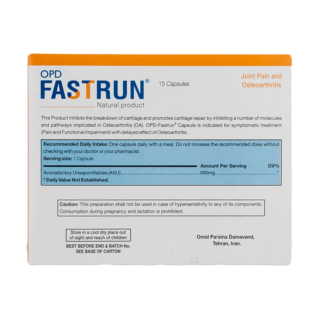 opd pharma fastrun 15 cap