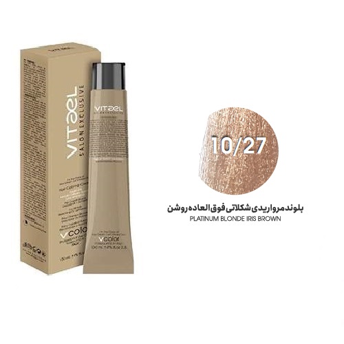 ویتاال رنگ مو 100 میل 27 10