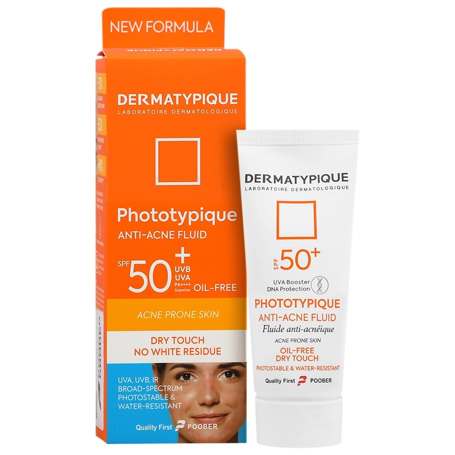 فلویید ضد آفتاب پوست چرب و جوش دار SPF50درماتیپیک