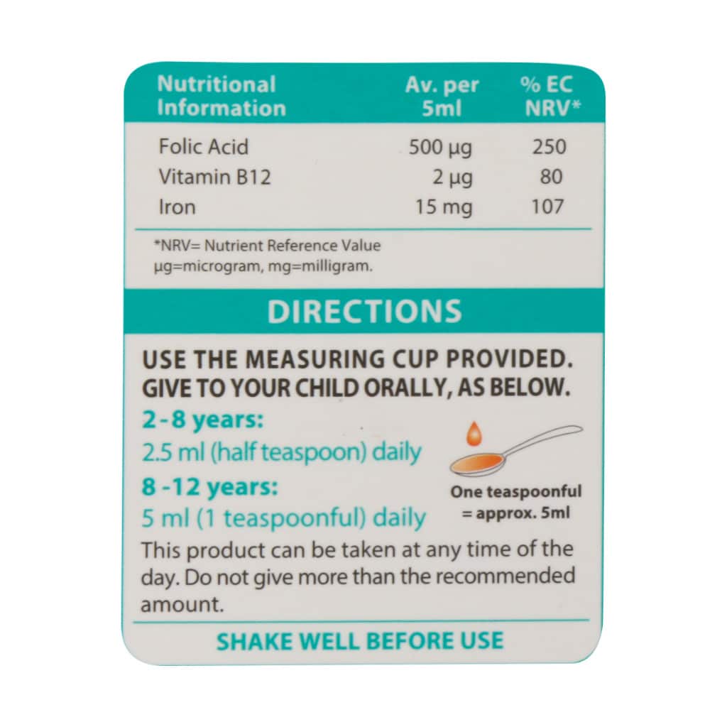 vitabiotics wellkid liposomal iron liquid 200