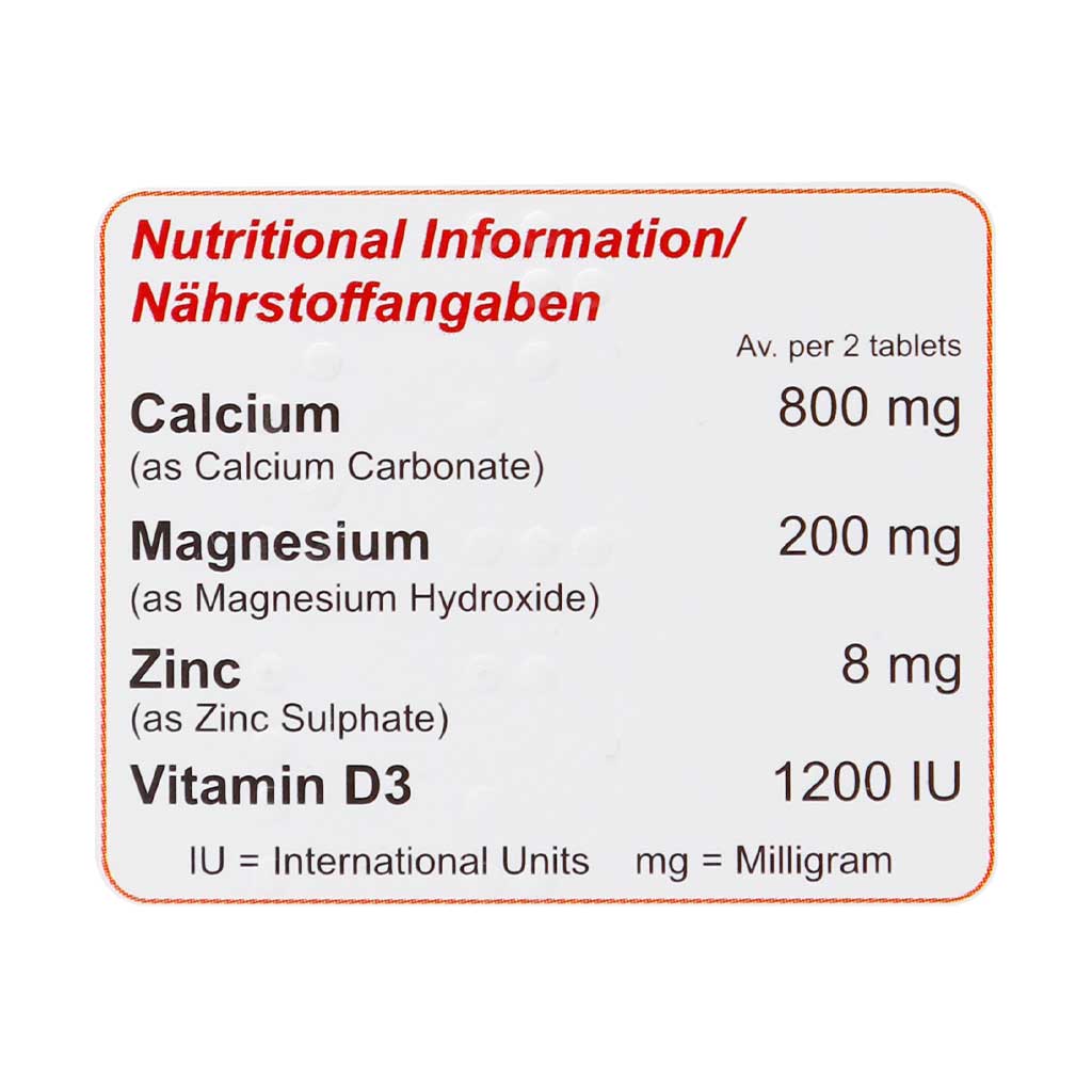 vitane calcisure tablets