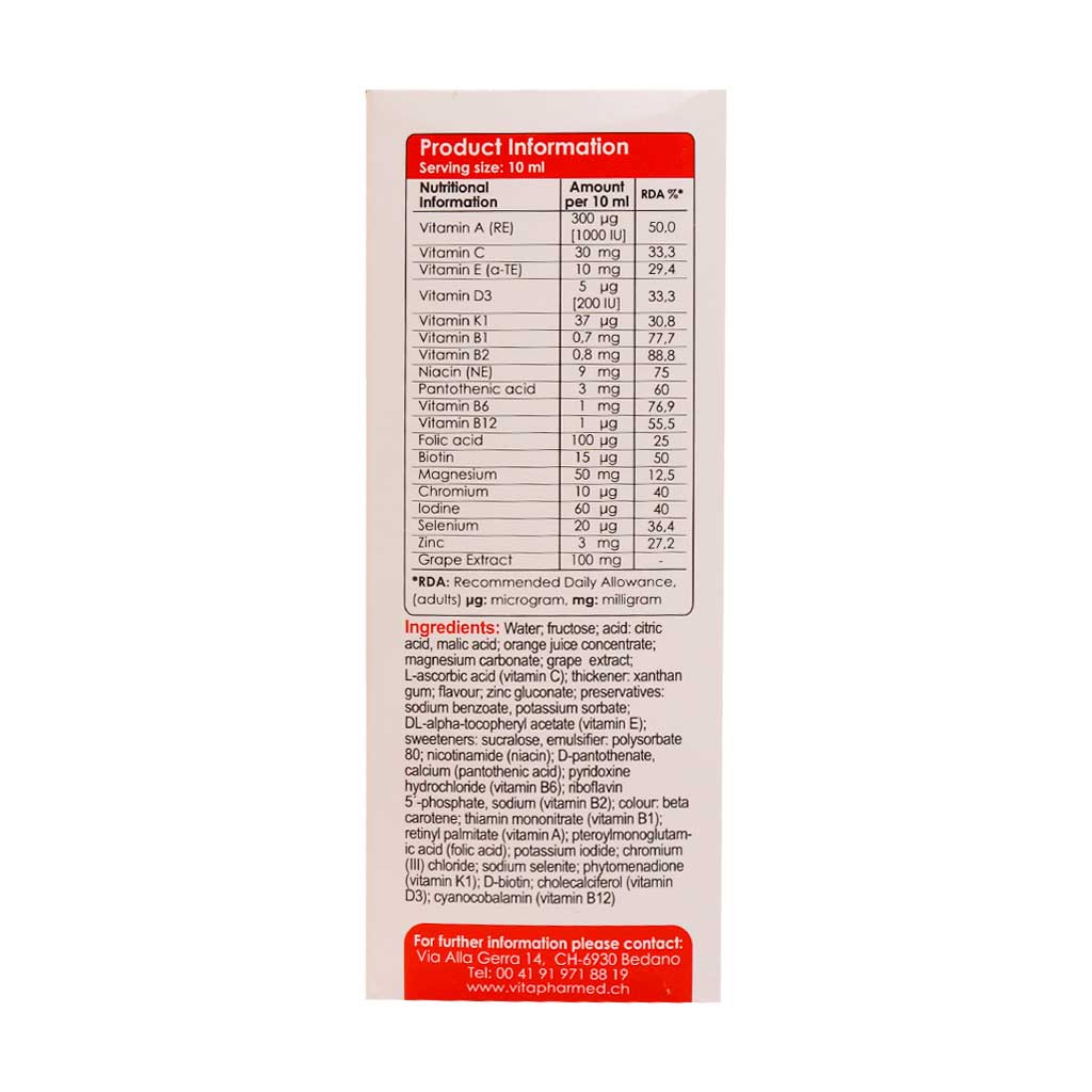 viva kids multivitamin liquid ml