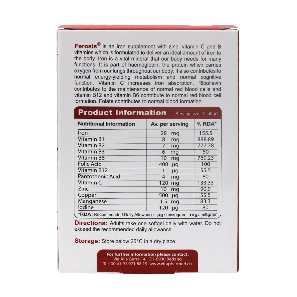 viva tune ferosis softgels 1