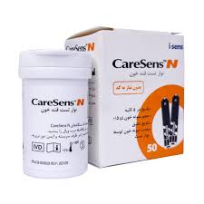 نوار تست قند خون مدل Caresens N
